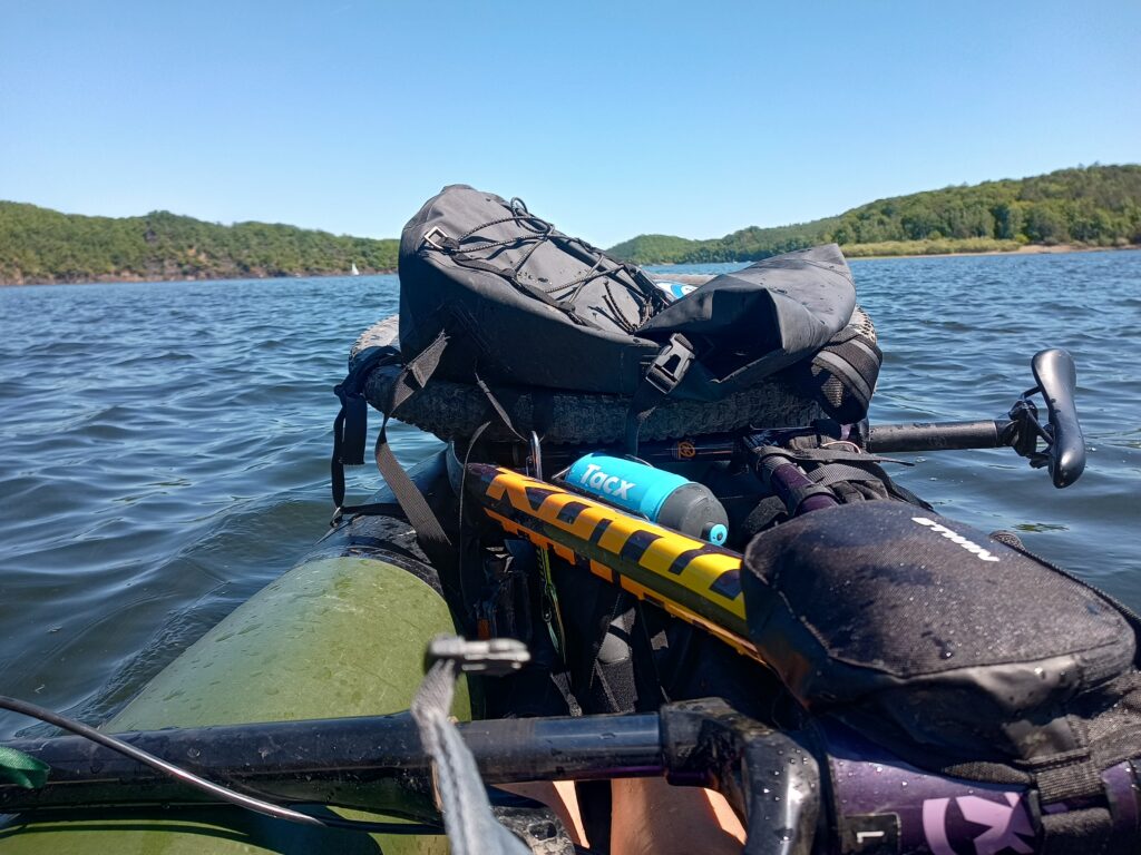 Oeps hier zou je de bikeraft moeten zien